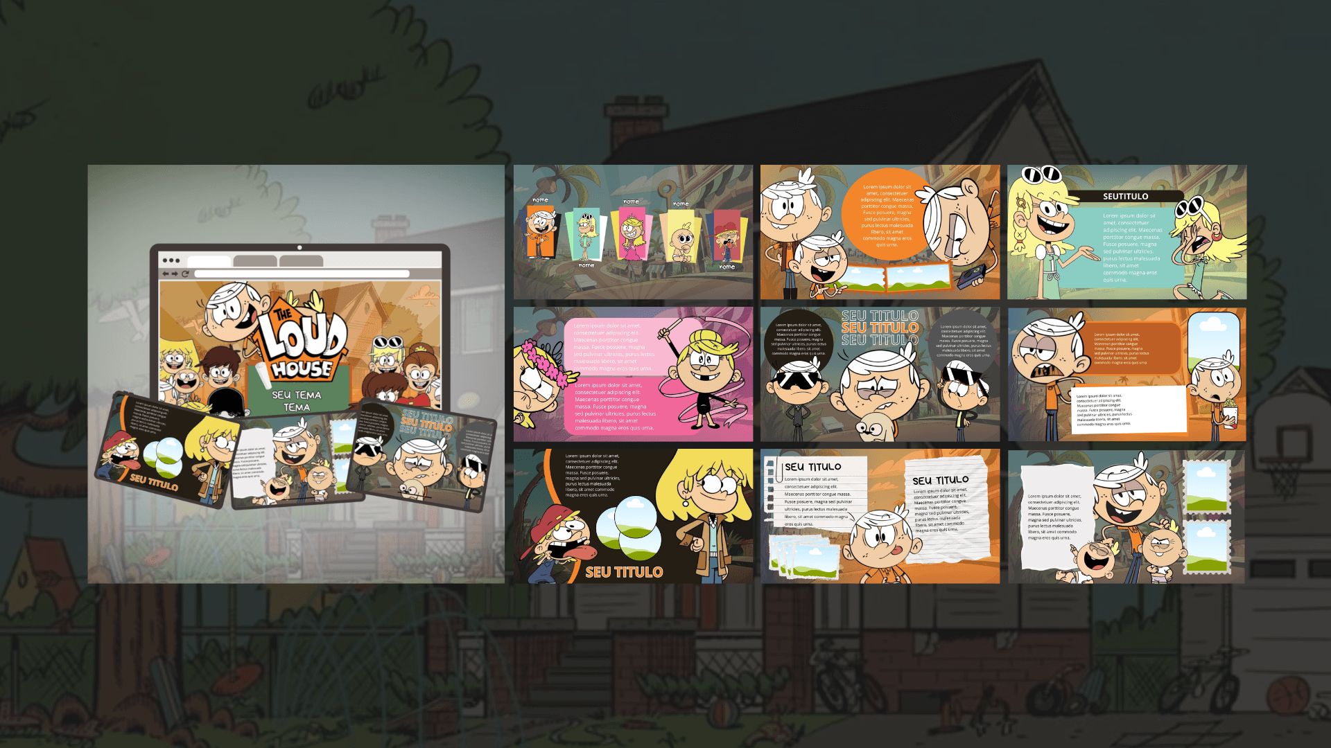 SLIDE THE LOUD HOUSE